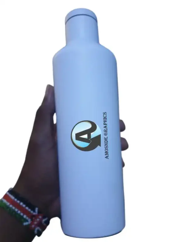 Water Branding with Logo and the name of the Company