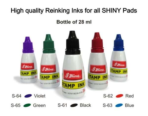 self inking Rubber stamp ink