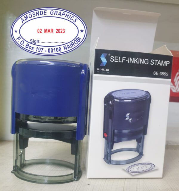 Self Inking Rubber stamp