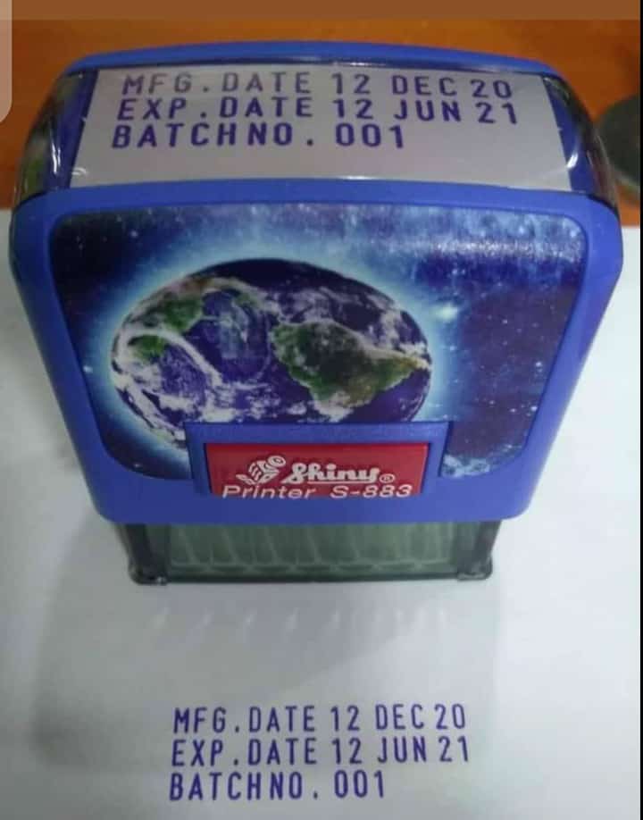 Expiry Date Stamp