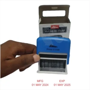 Best Before Stamp - A Self inking stamp used to stamp date of Manufacture & Expiration dates.