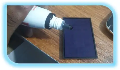 Reffling self inking cartridge with a blue ink