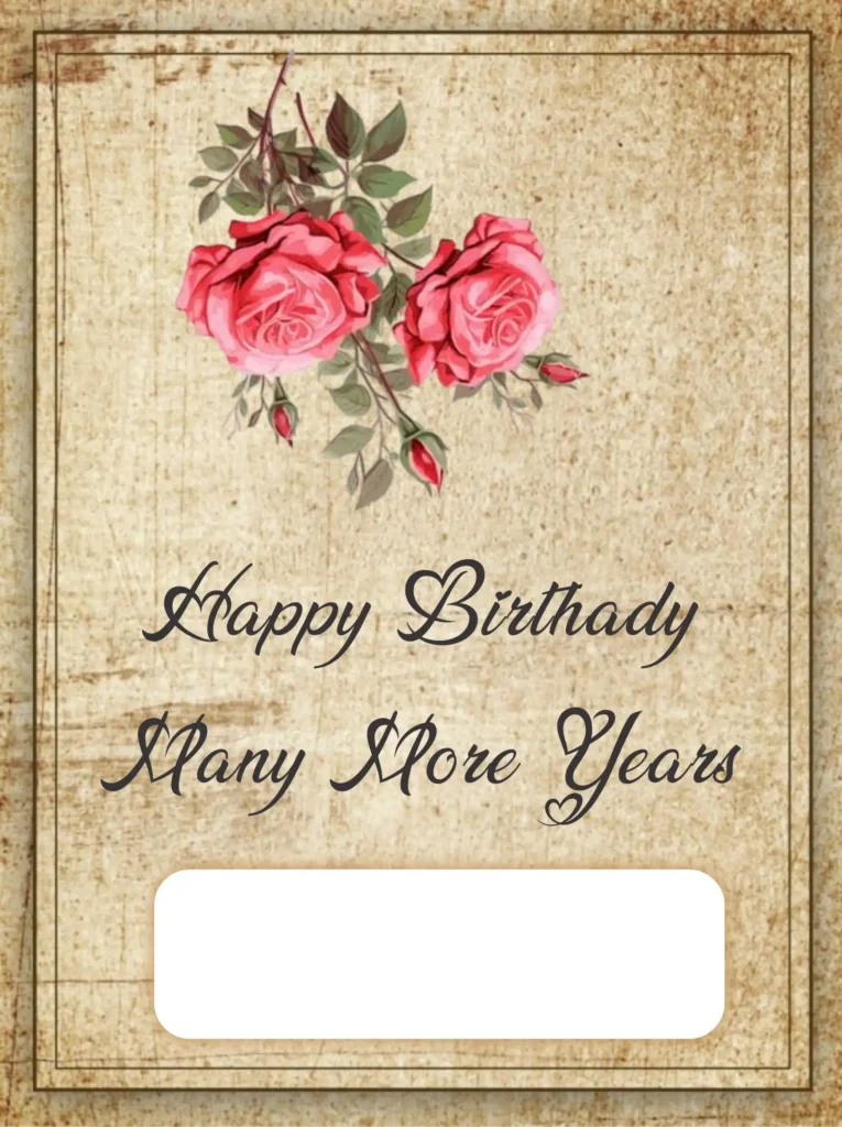 birthday poster design