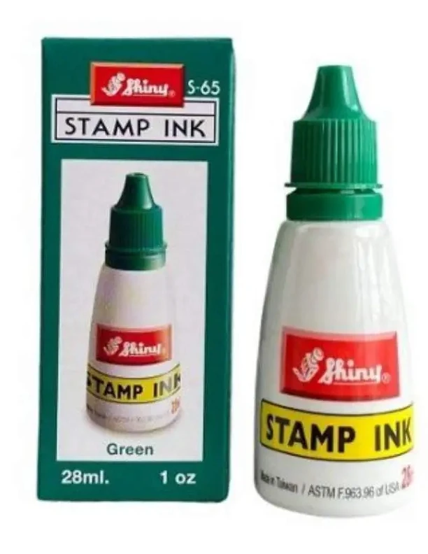 Rubber Stamp Ink green rubber Stamp-Ink