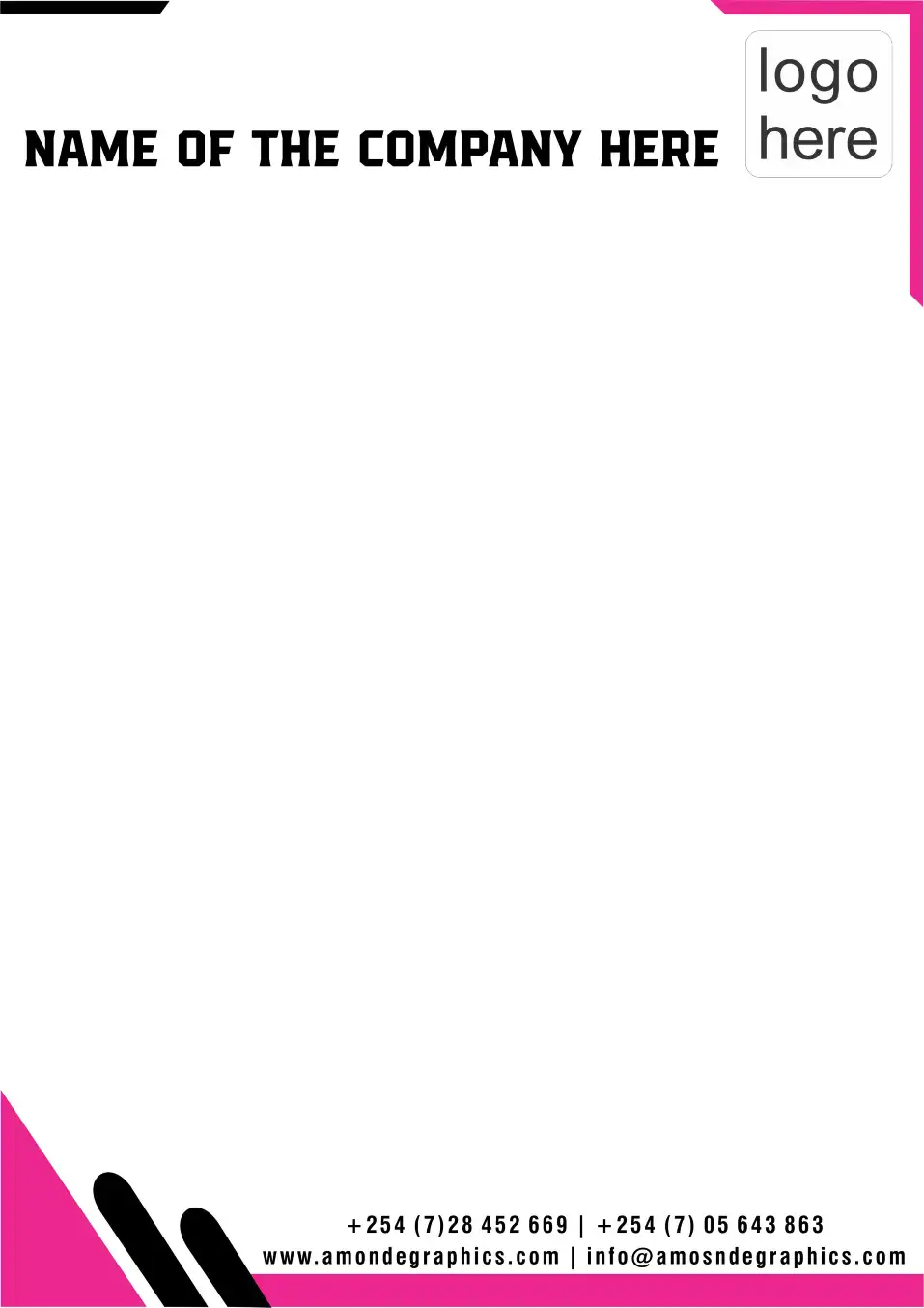 Official Letterhead Printing Official Letterhead Printing - Image 2