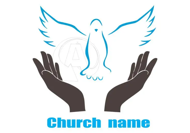 Church logo free design